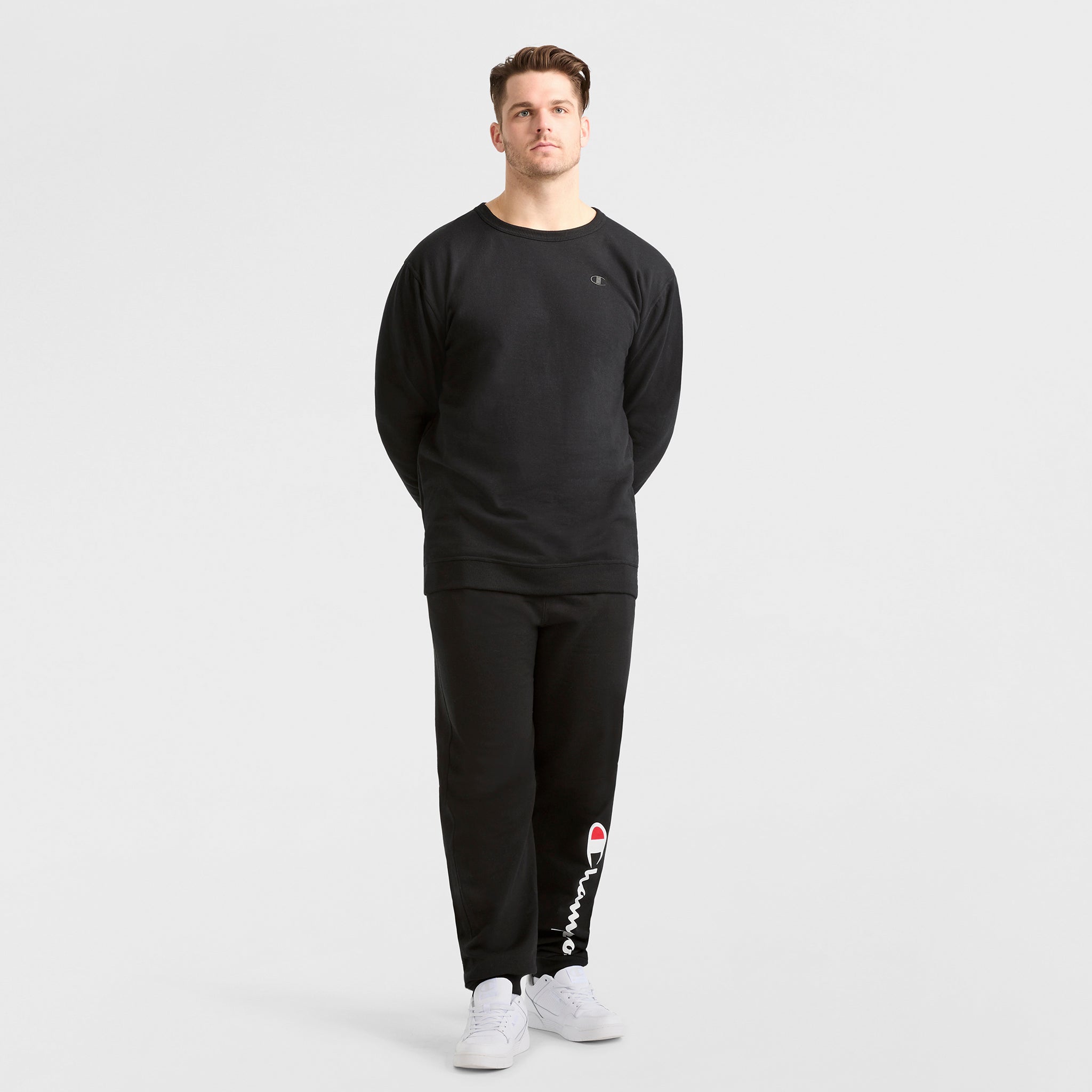 Powerblend Crewneck Sweatshirt. C Logo - Big & Tall - Image 4