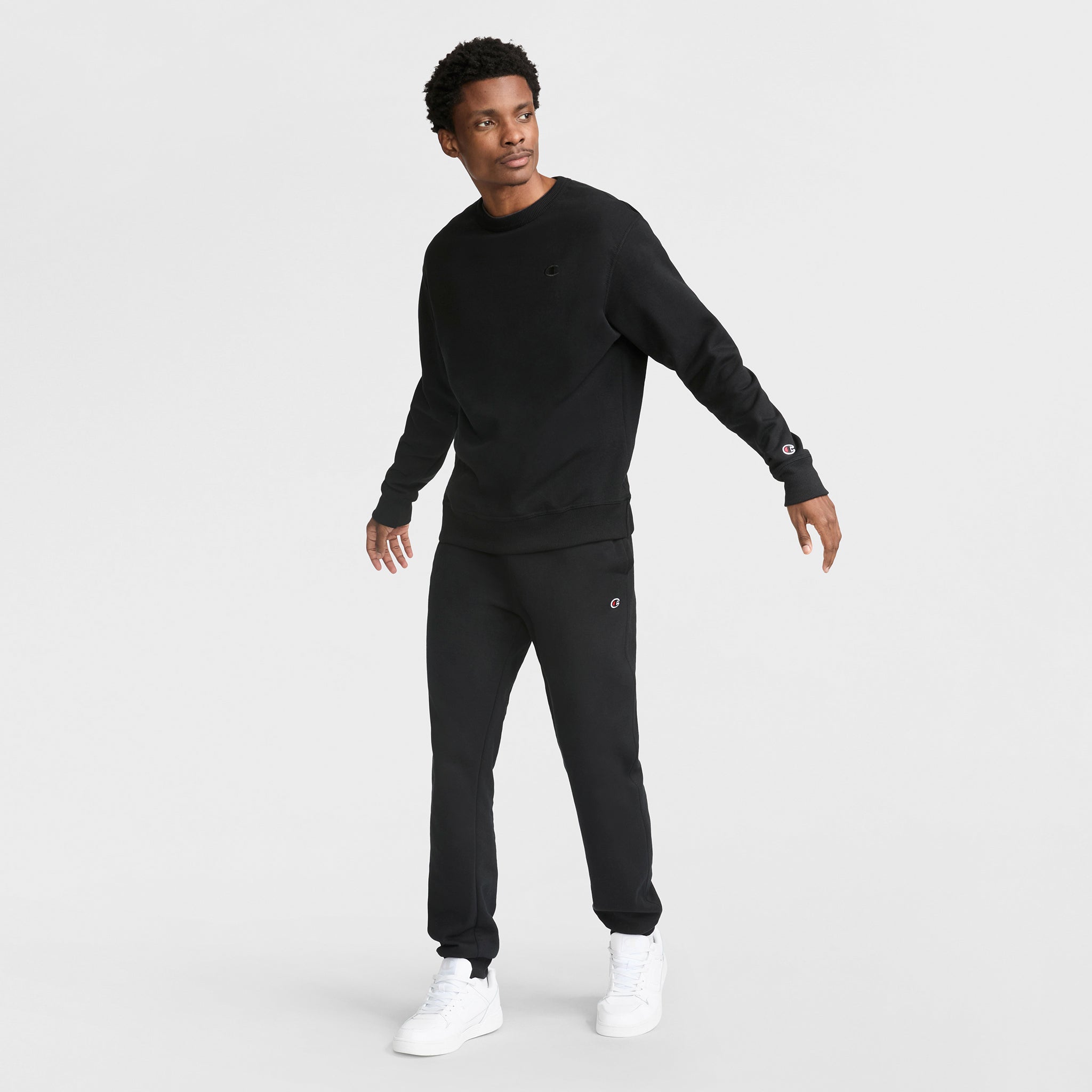 Powerblend Crewneck Sweatshirt. C Logo - Image 4