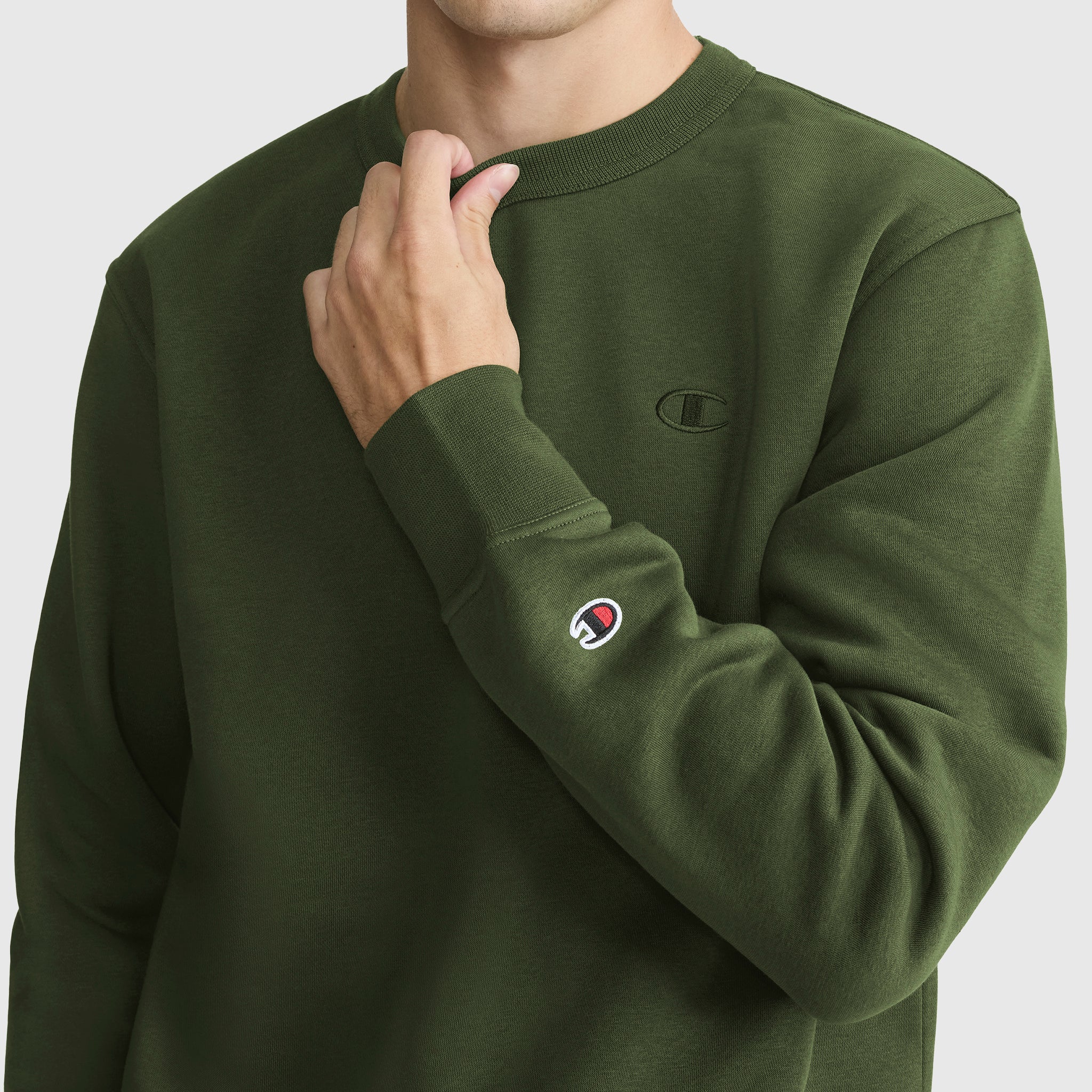 Powerblend Crewneck Sweatshirt. C Logo - Image 3