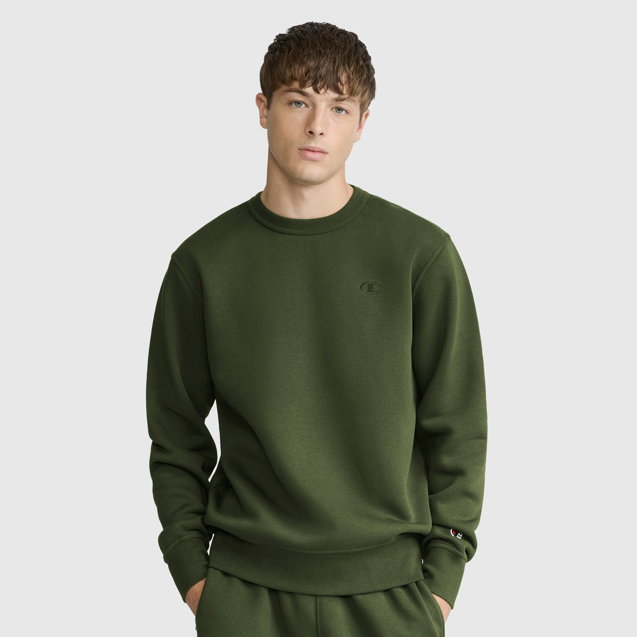 Powerblend Crewneck Sweatshirt. C Logo