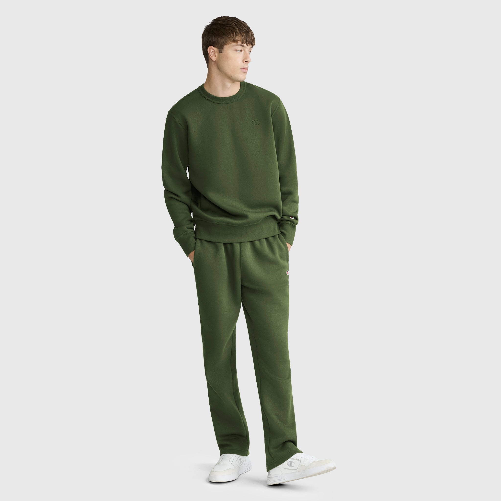 Powerblend Crewneck Sweatshirt. C Logo - Image 4