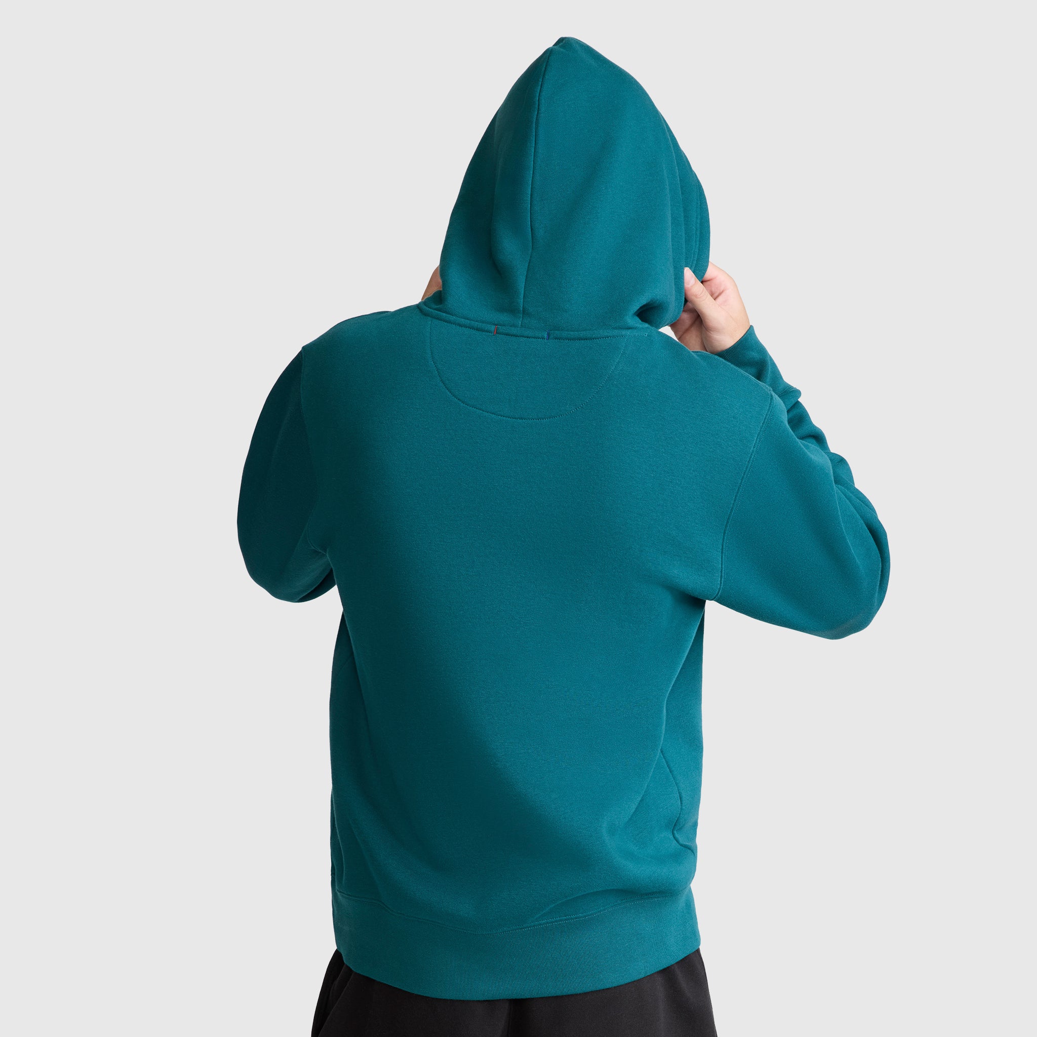 Powerblend Hoodie. Tonal Script Logo - Image 3