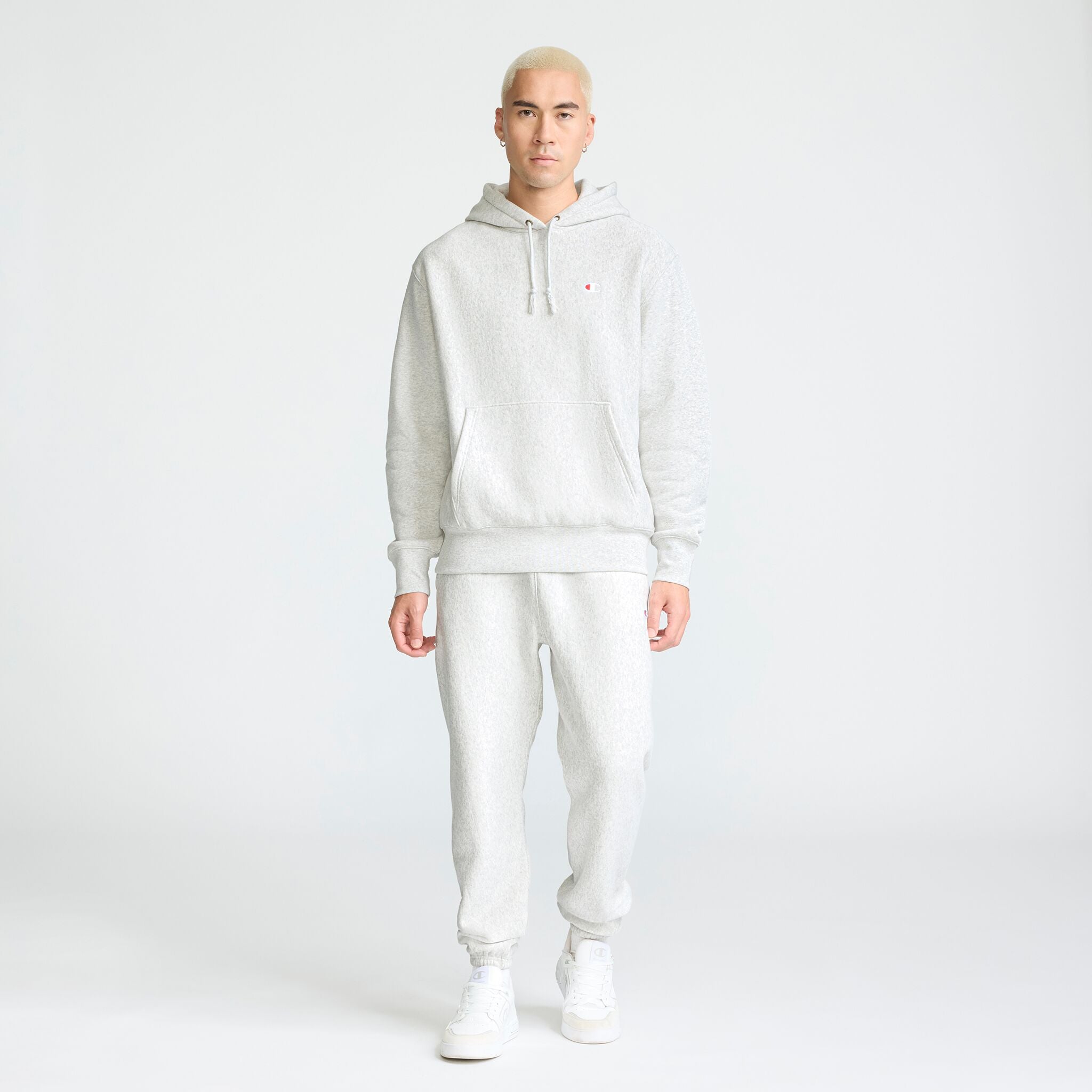 Reverse Weave Small C Hooded Sweatshirt - Image 5
