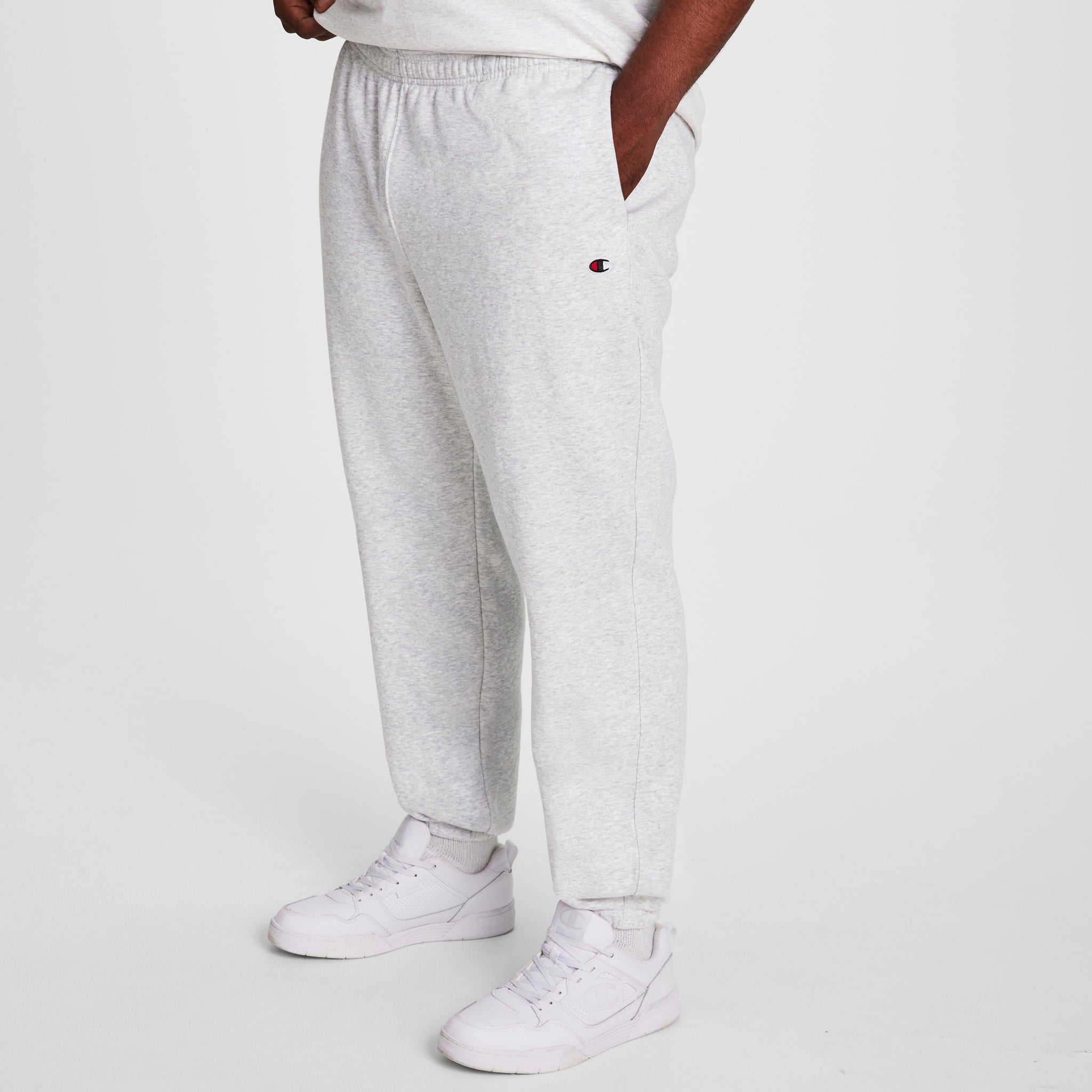 Powerblend Sweatpants. Cinched Bottom. C Logo - Big & Tall - Image 3