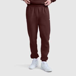 Powerblend Sweatpants. Cinched Bottom. C Logo