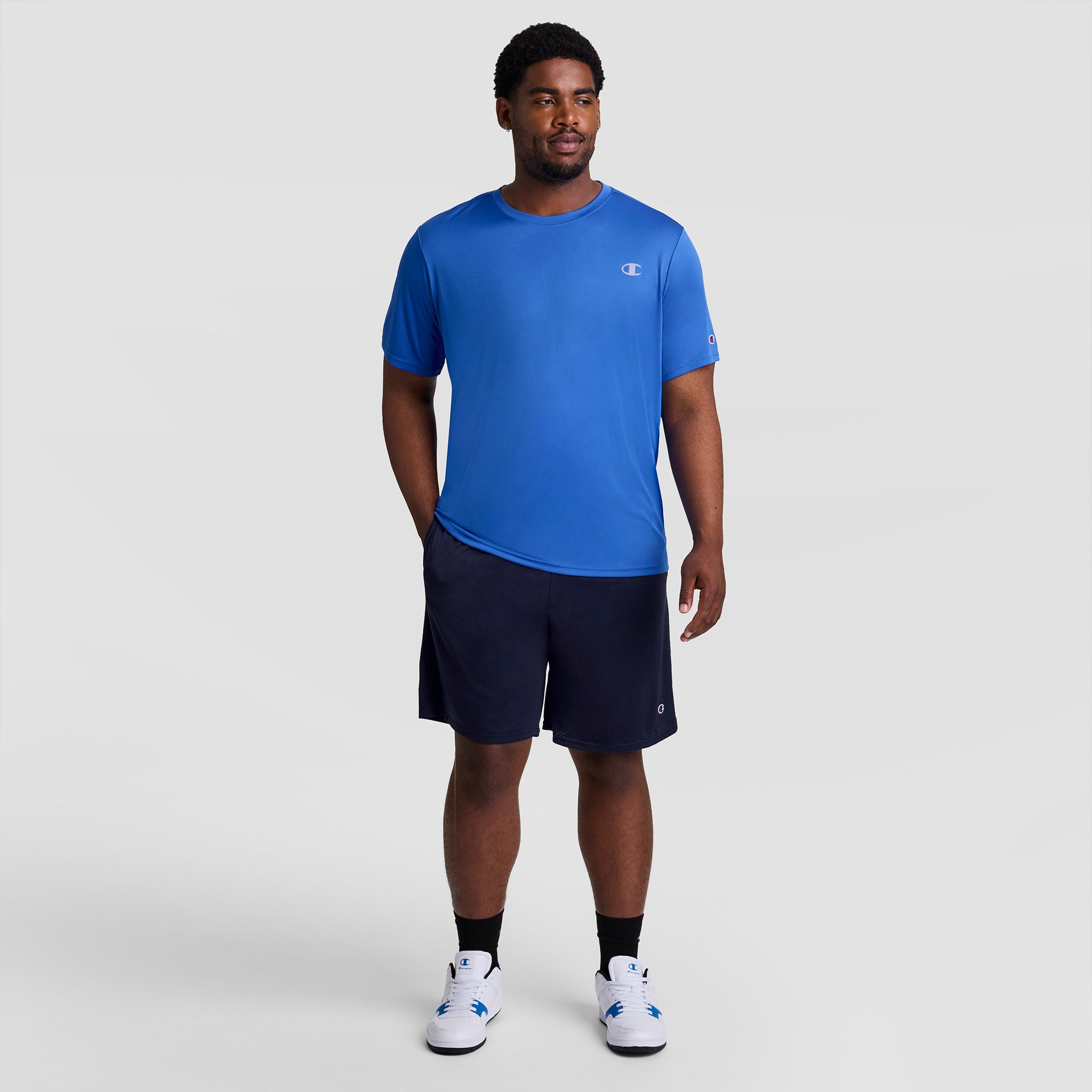 9 Classic Mesh Shorts. C Logo - Big & Tall - Image 5