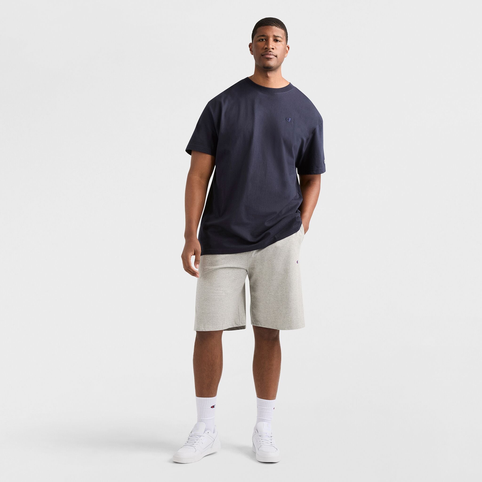 9 Lightweight Lounge Shorts. C Patch Logo - Big & Tall - Image 4