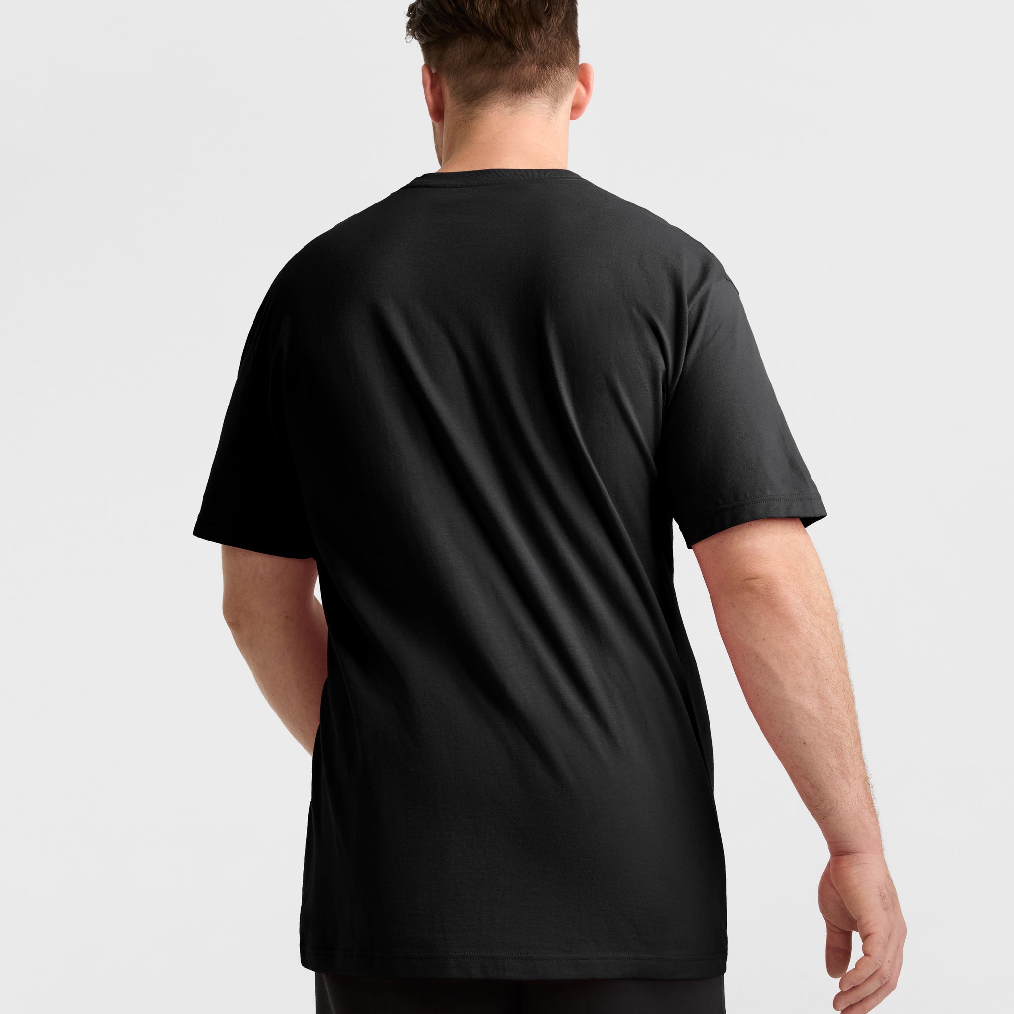 Classic Graphic T-Shirt. Tonal Script Logo - Big & Tall - Image 2
