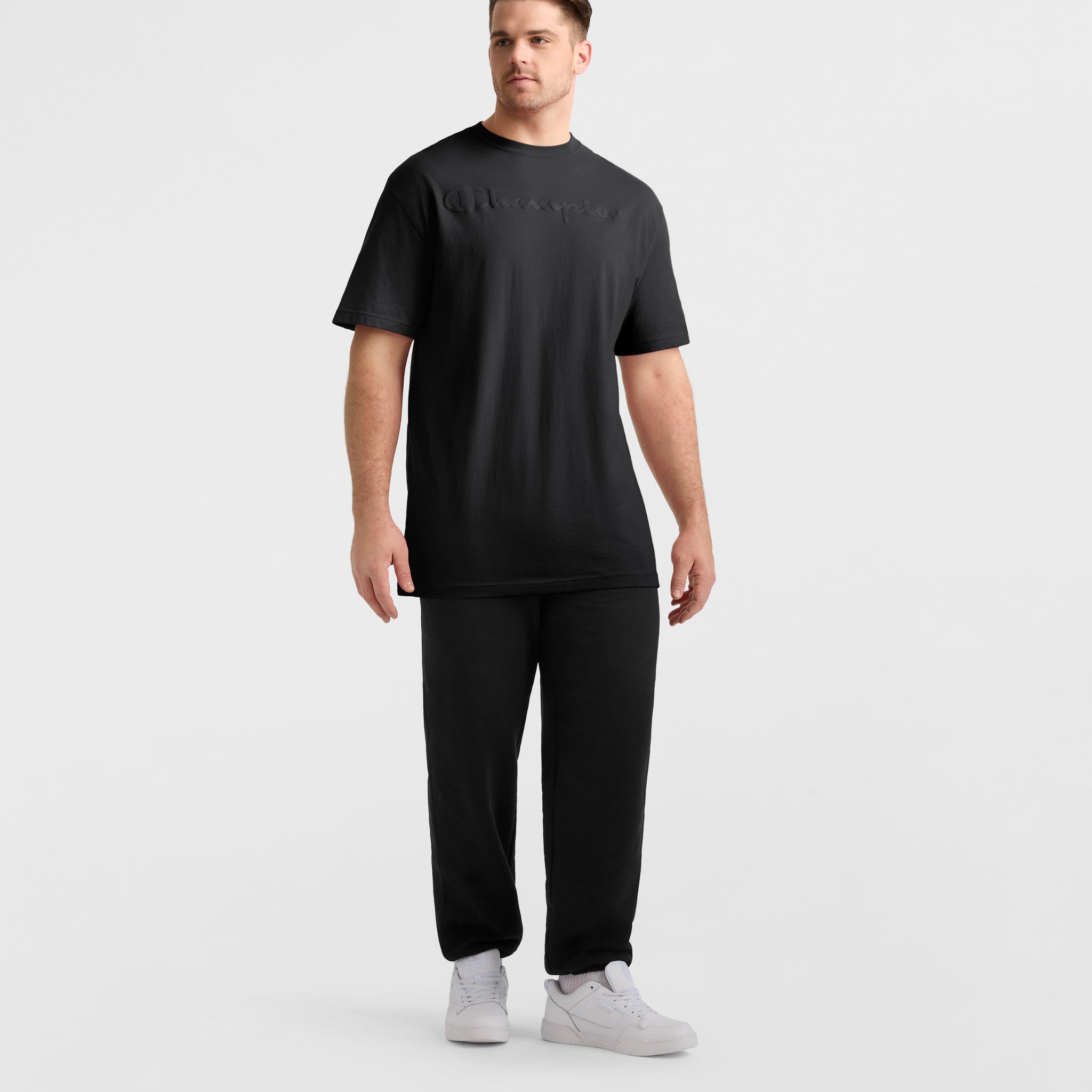 Classic Graphic T-Shirt. Tonal Script Logo - Big & Tall - Image 4