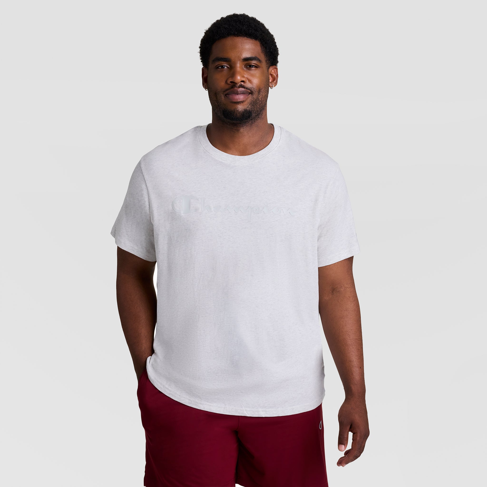 Classic Graphic T-Shirt. Tonal Script Logo - Big & Tall