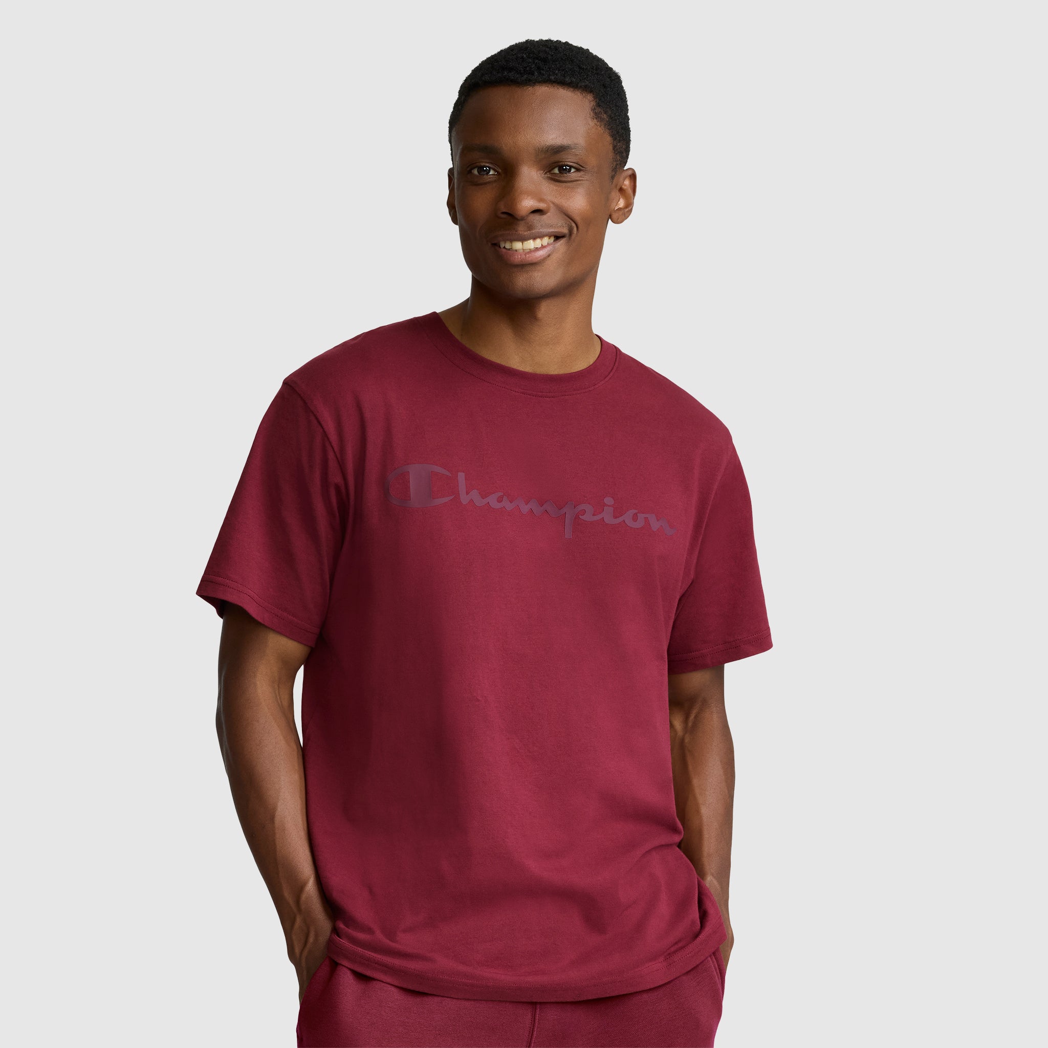 Classic Graphic T-Shirt. Tonal Script Logo
