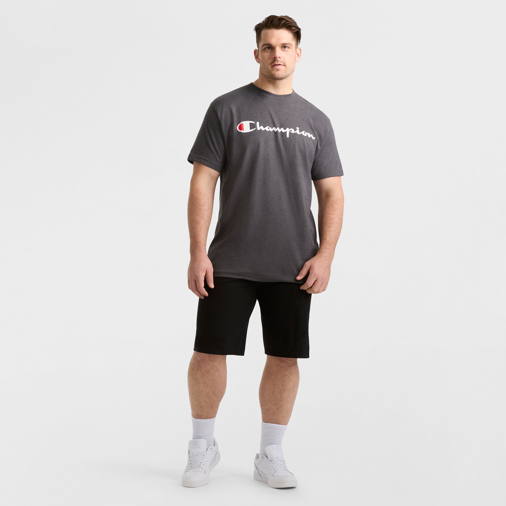 Classic Graphic T-Shirt. Script Logo - Big & Tall - Image 3