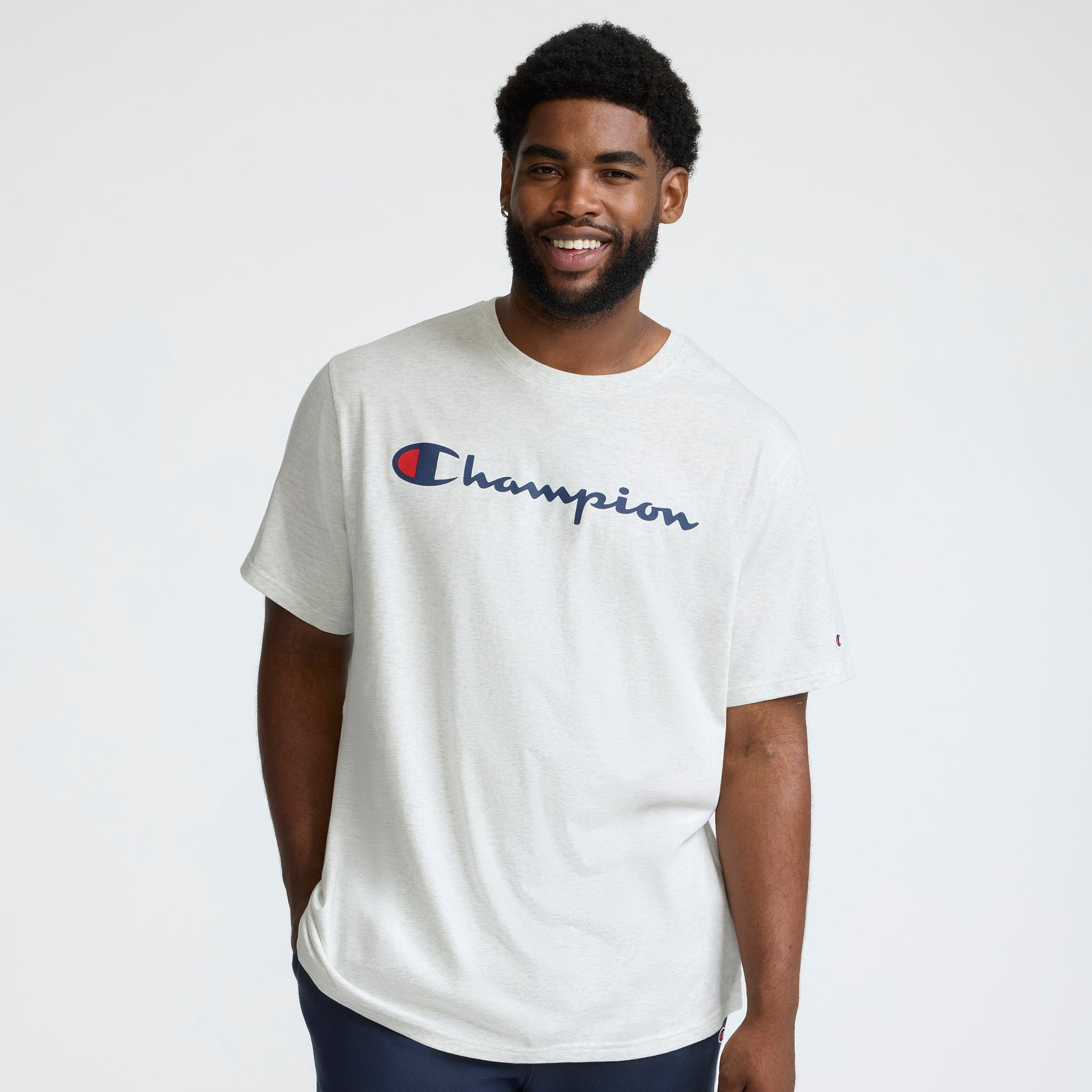 Classic Graphic T-Shirt. Script Logo - Big & Tall