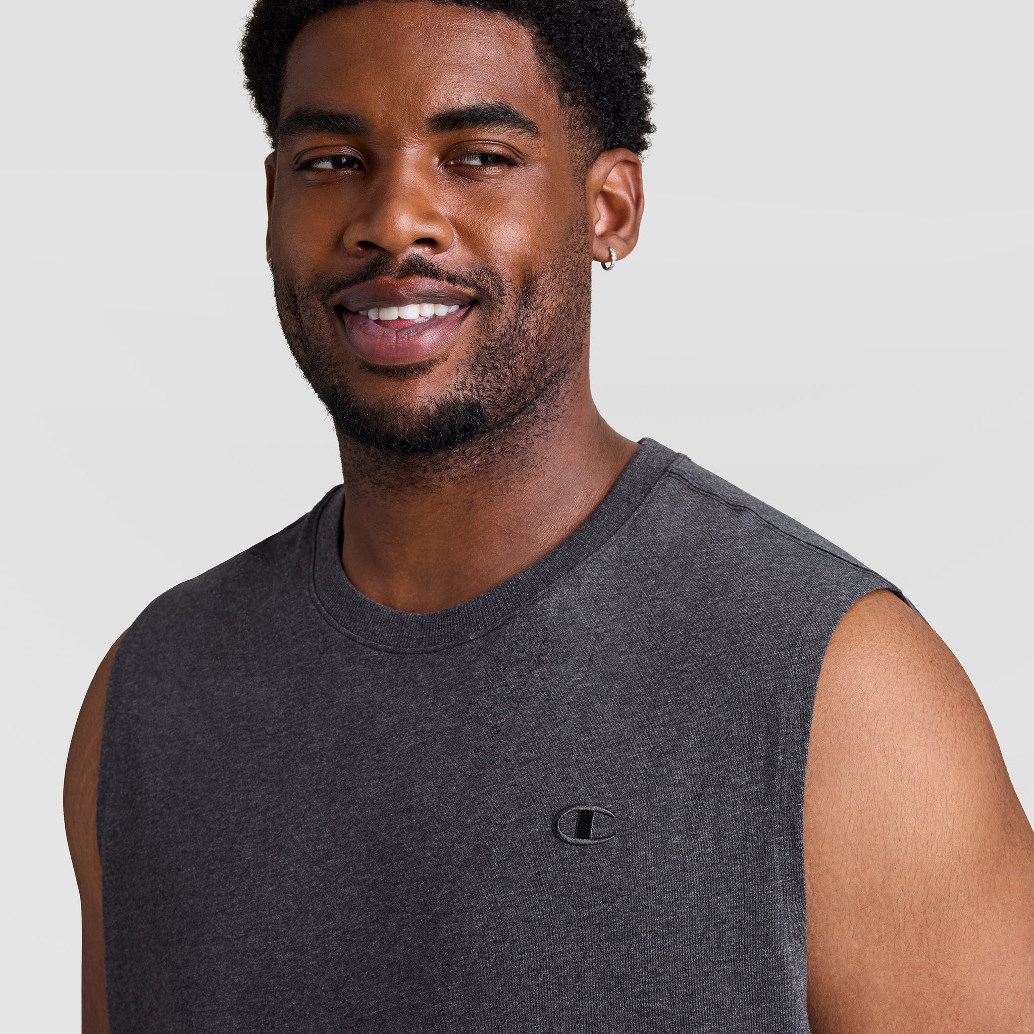 Muscle Tank. C Logo - Big & Tall - Image 3