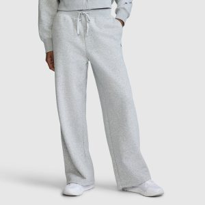 Wide Leg Fleece Sweatpants. C Logo