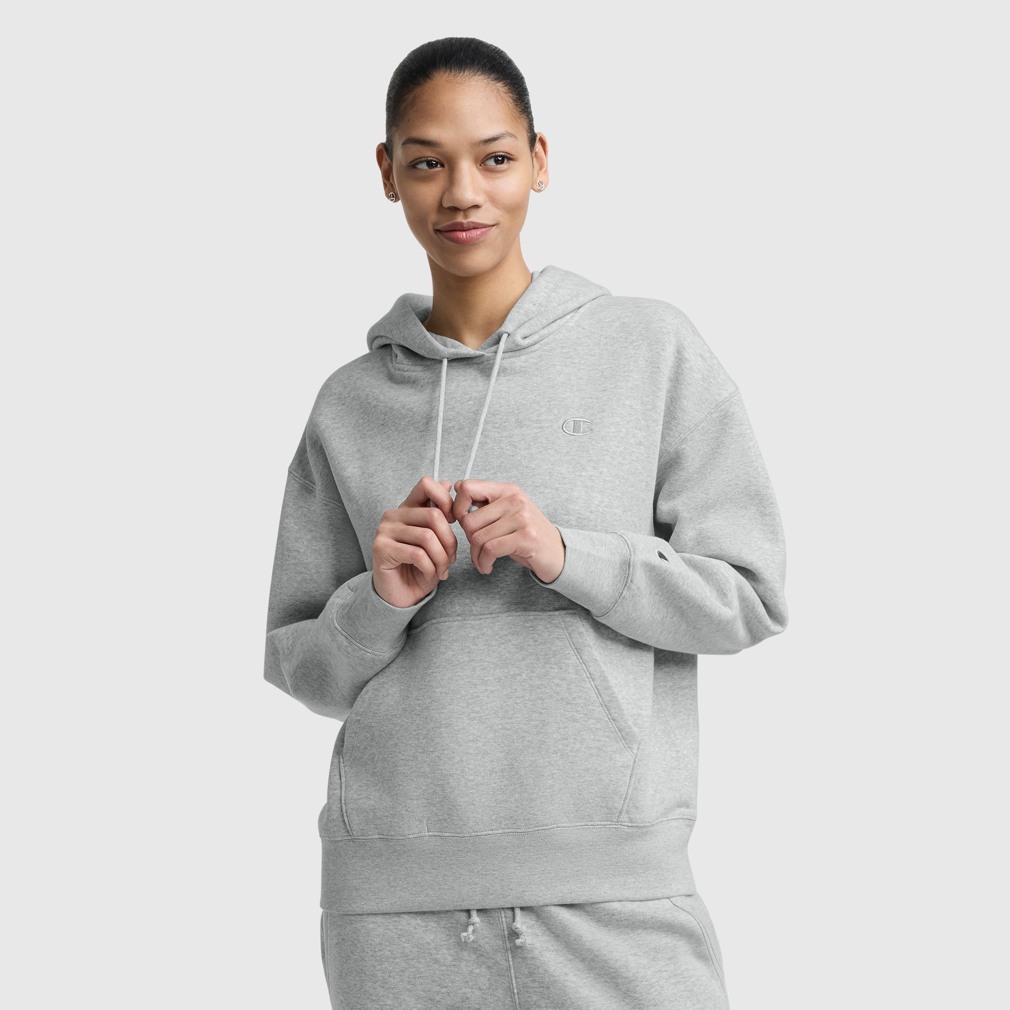 Powerblend Freshman Hoodie. C Logo
