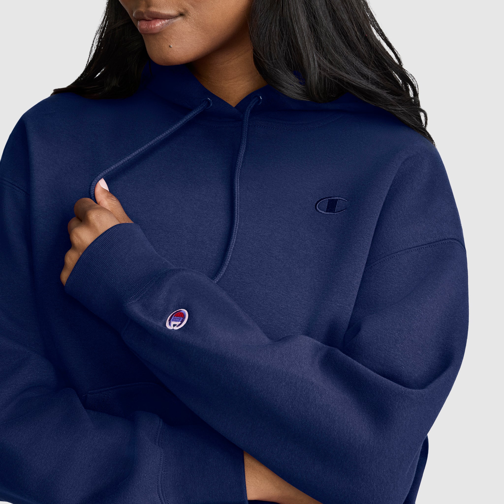 Small C Freshman Powerblend Hoodie - Image 6
