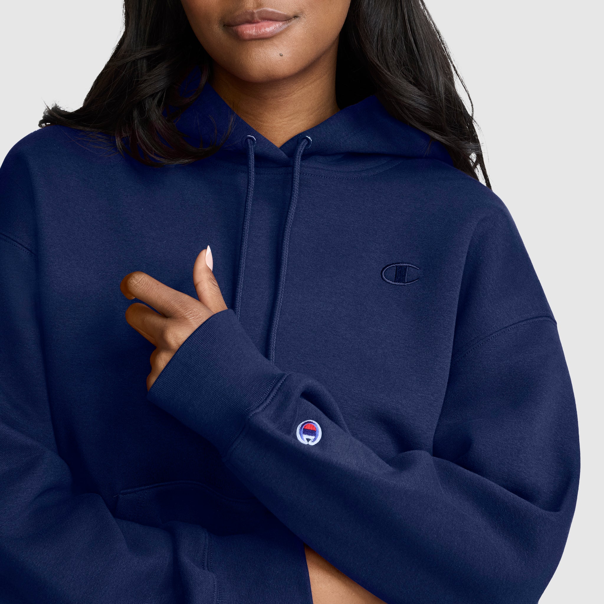 Small C Freshman Powerblend Hoodie - Image 5
