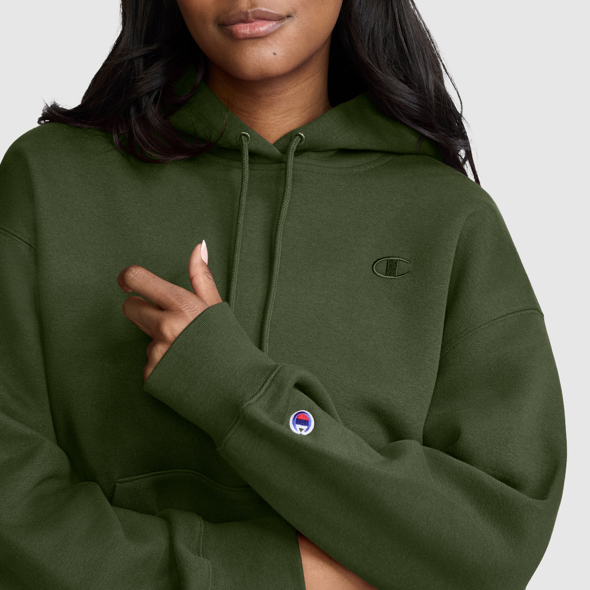 Small C Freshman Powerblend Hoodie - Image 5