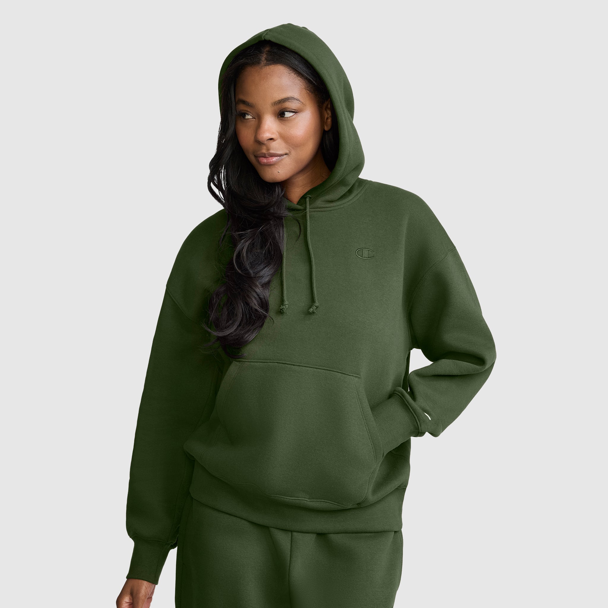 Small C Freshman Powerblend Hoodie - Image 2