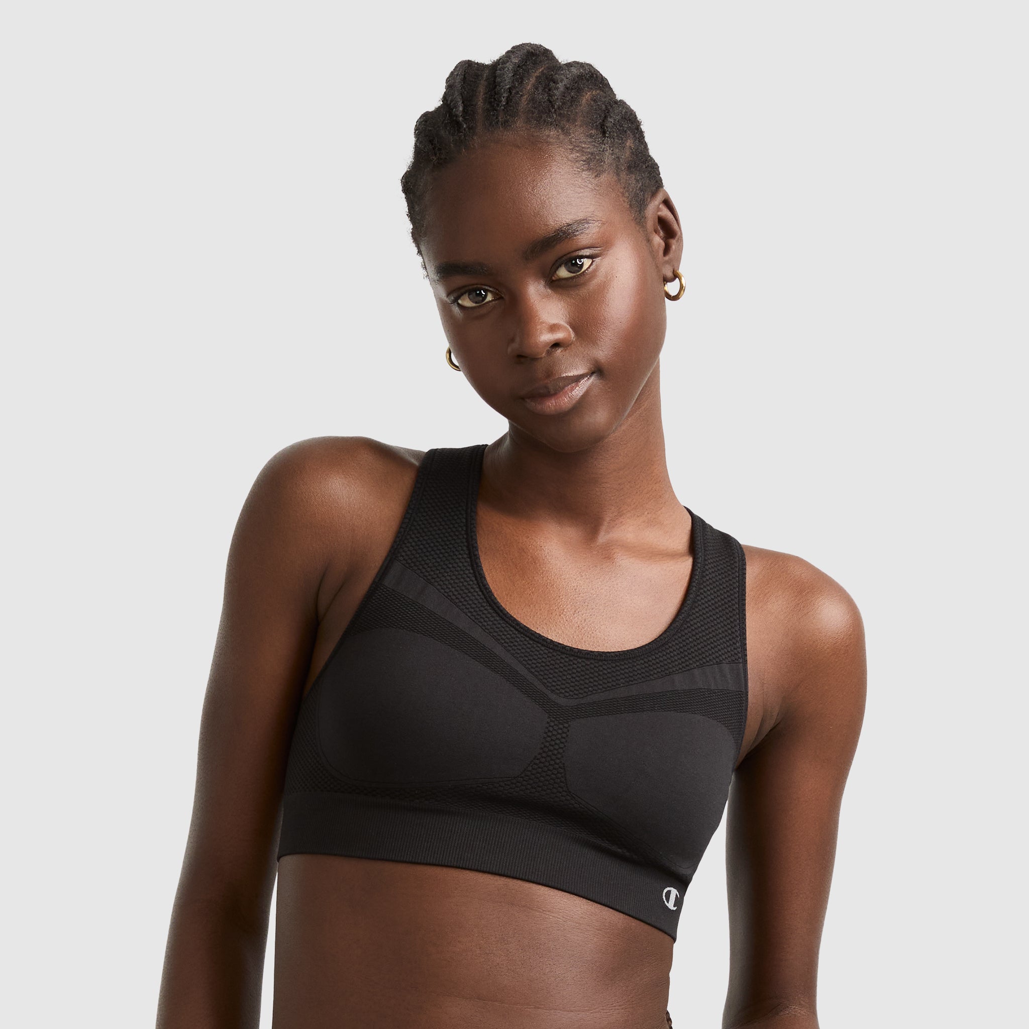 Seamless Racerback Sports Bra