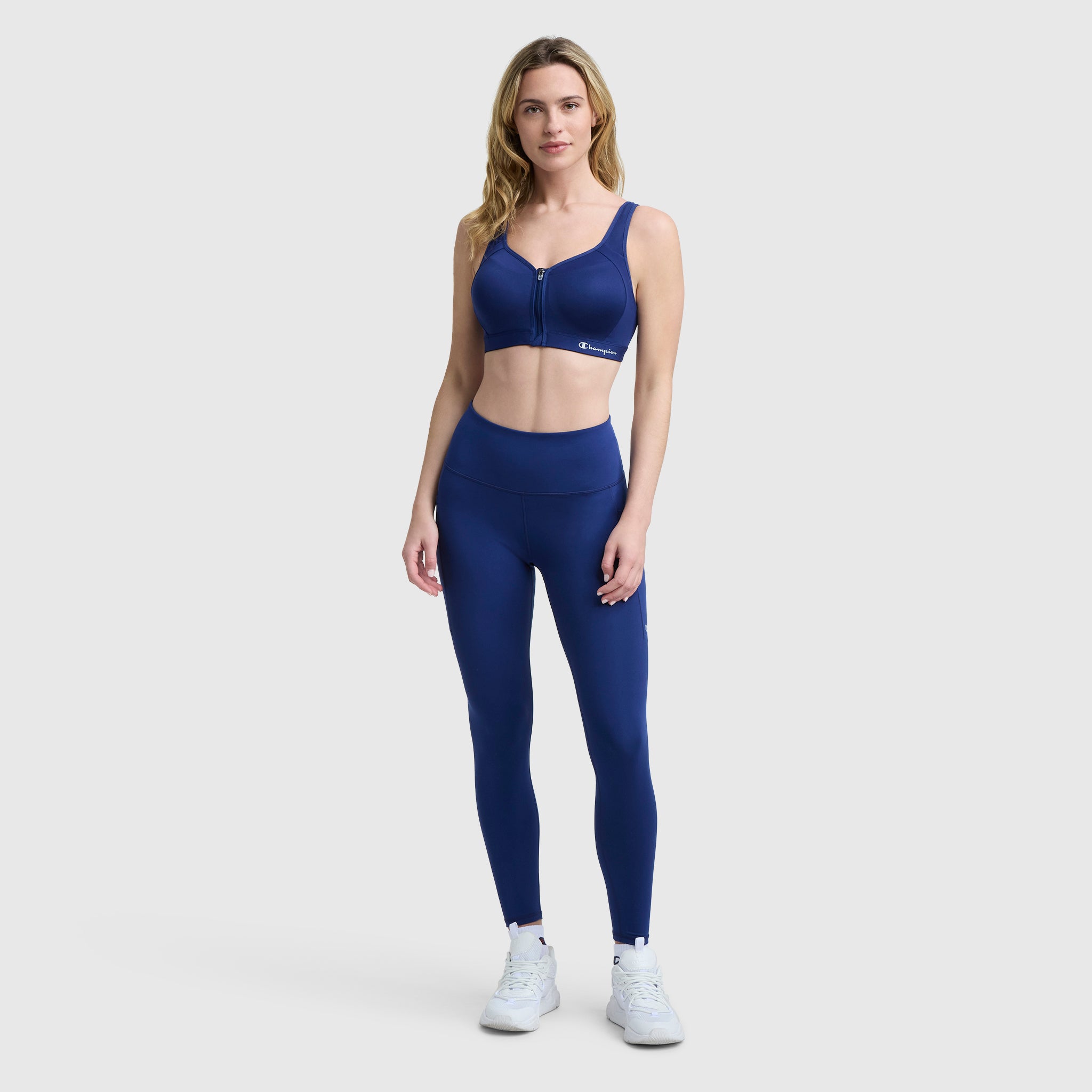 Motion Control Zip Sports Bra - Image 6