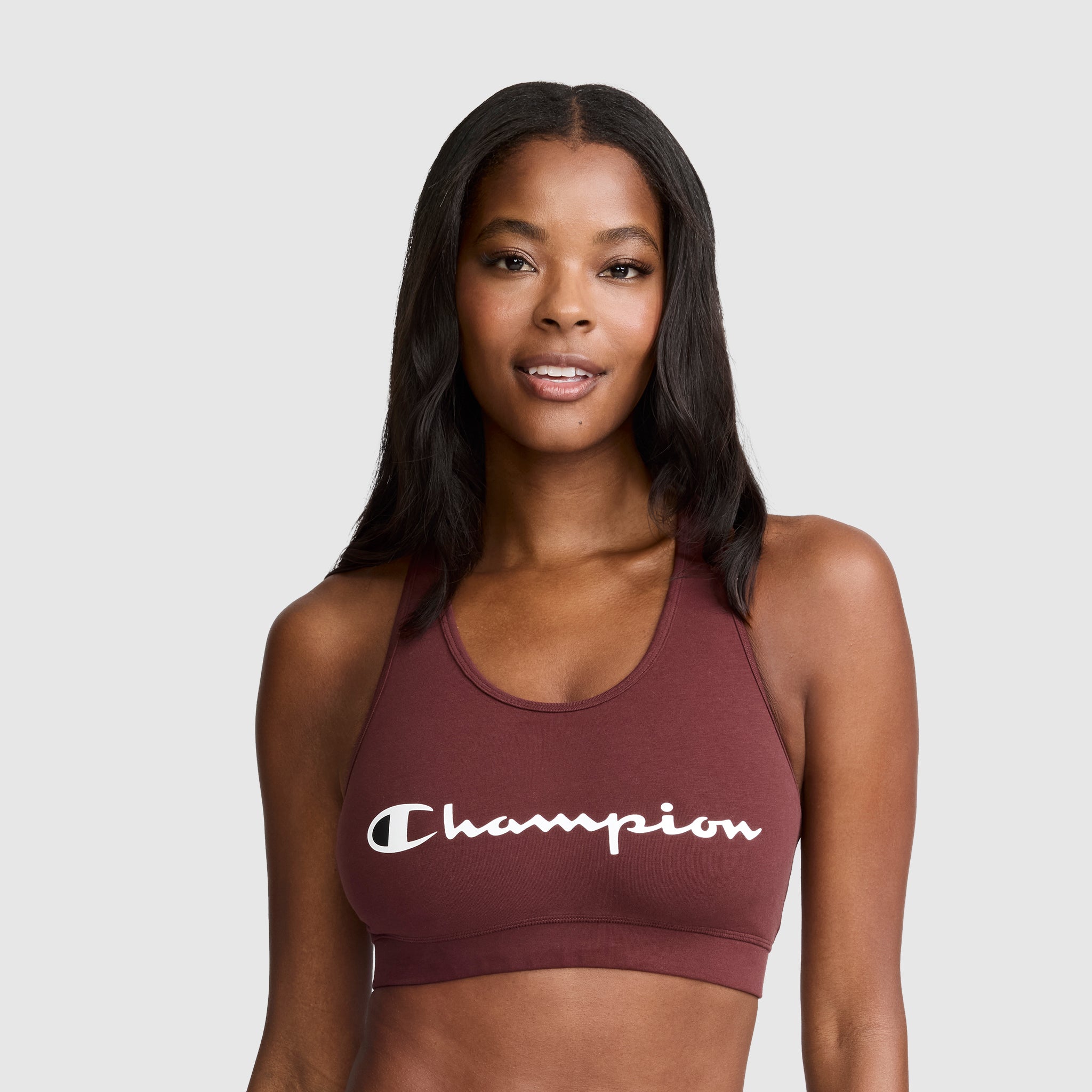 Sports Bra. Script Logo