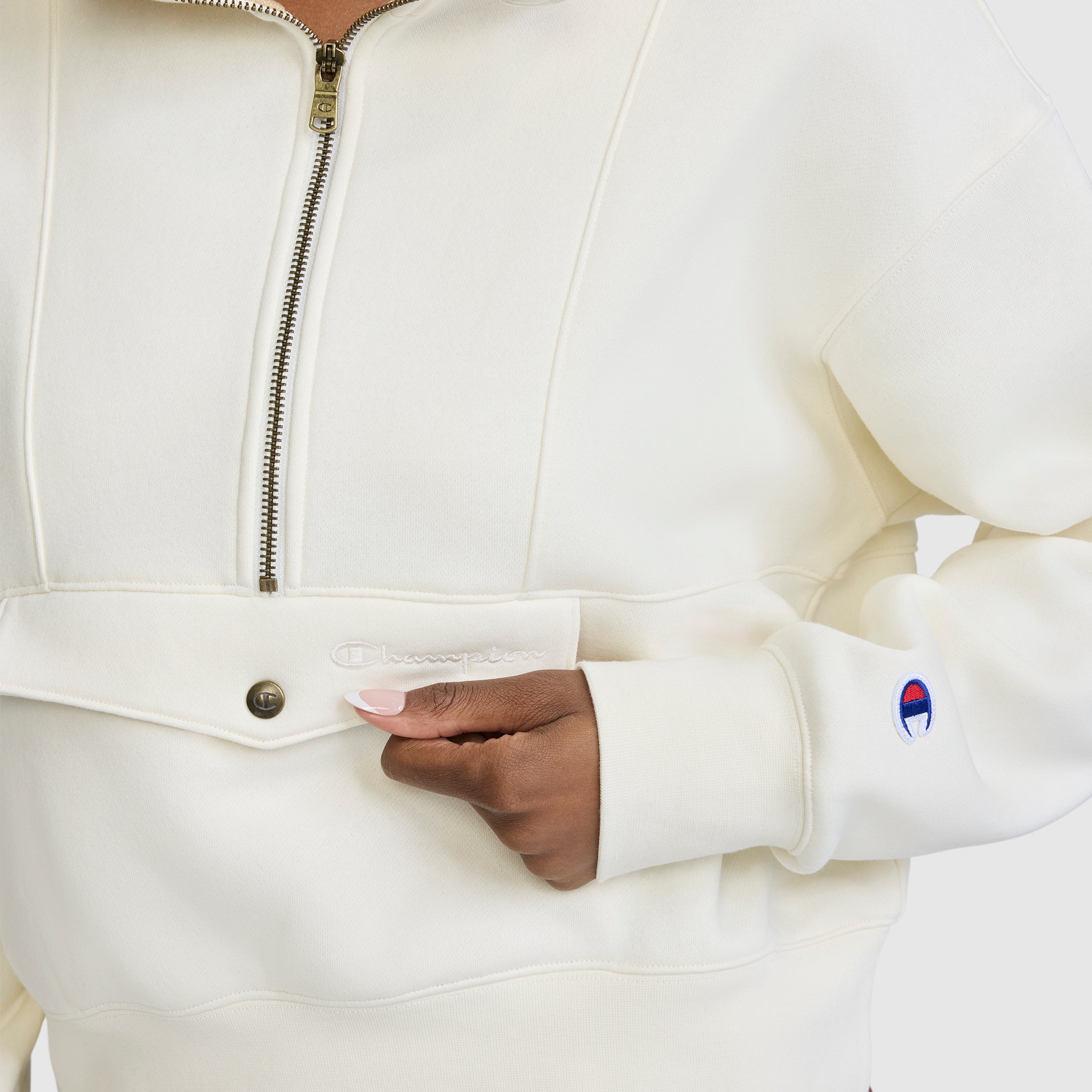 Training Half-Zip Fleece Hoodie - Image 5