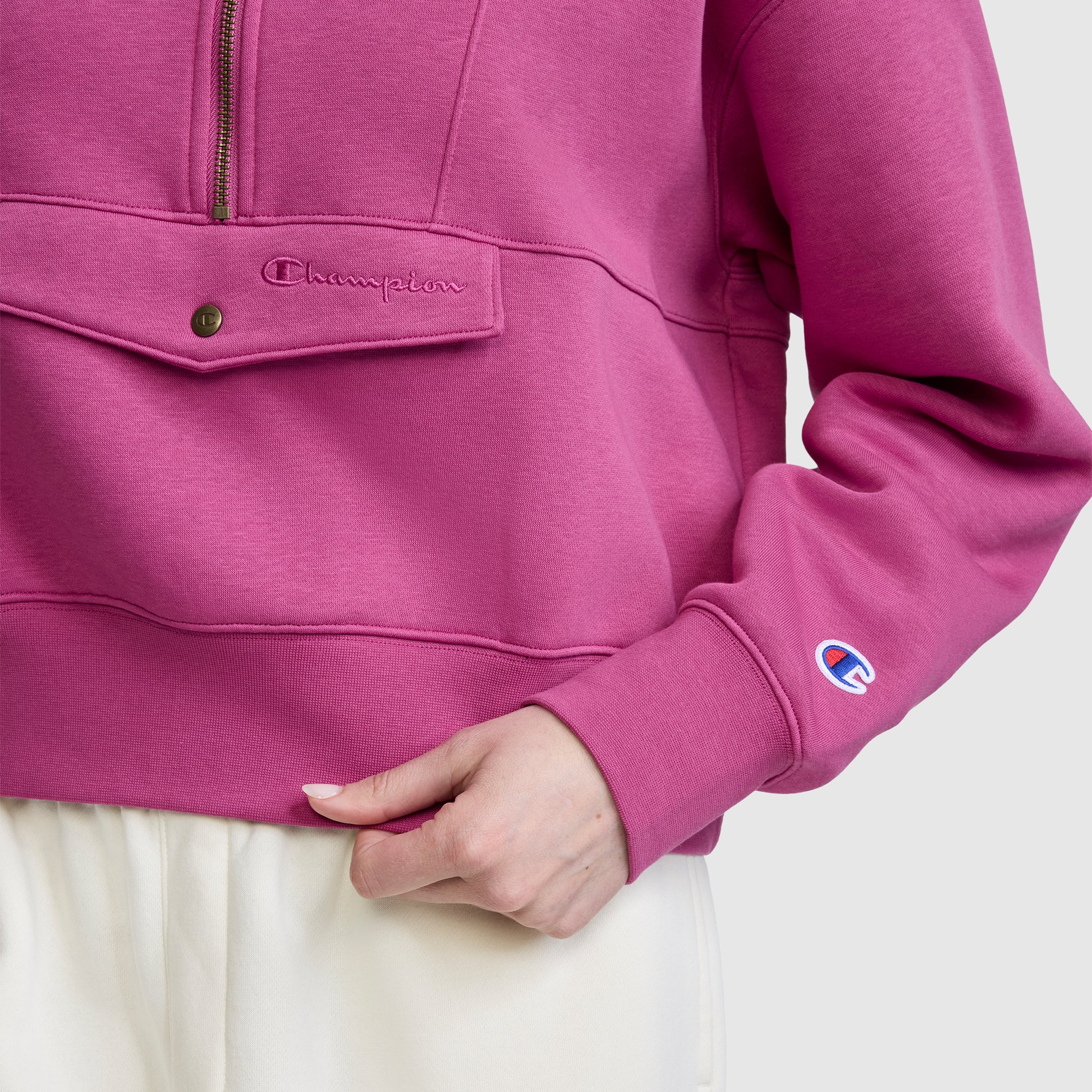 Training Half-Zip Fleece Hoodie - Image 5