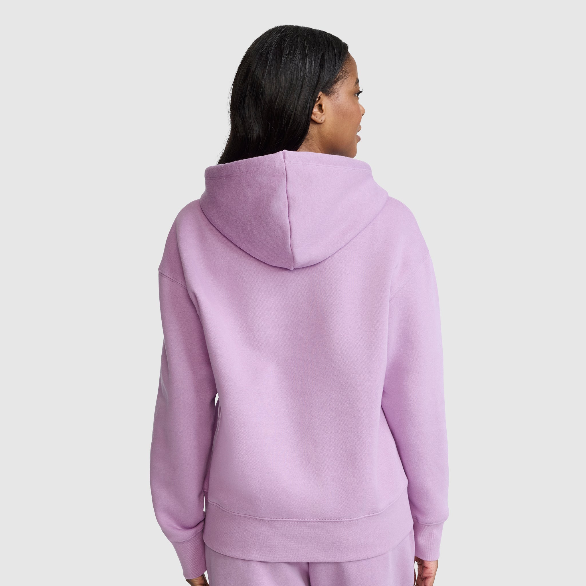 Fleece Hoodie. Satin Applique - Image 3