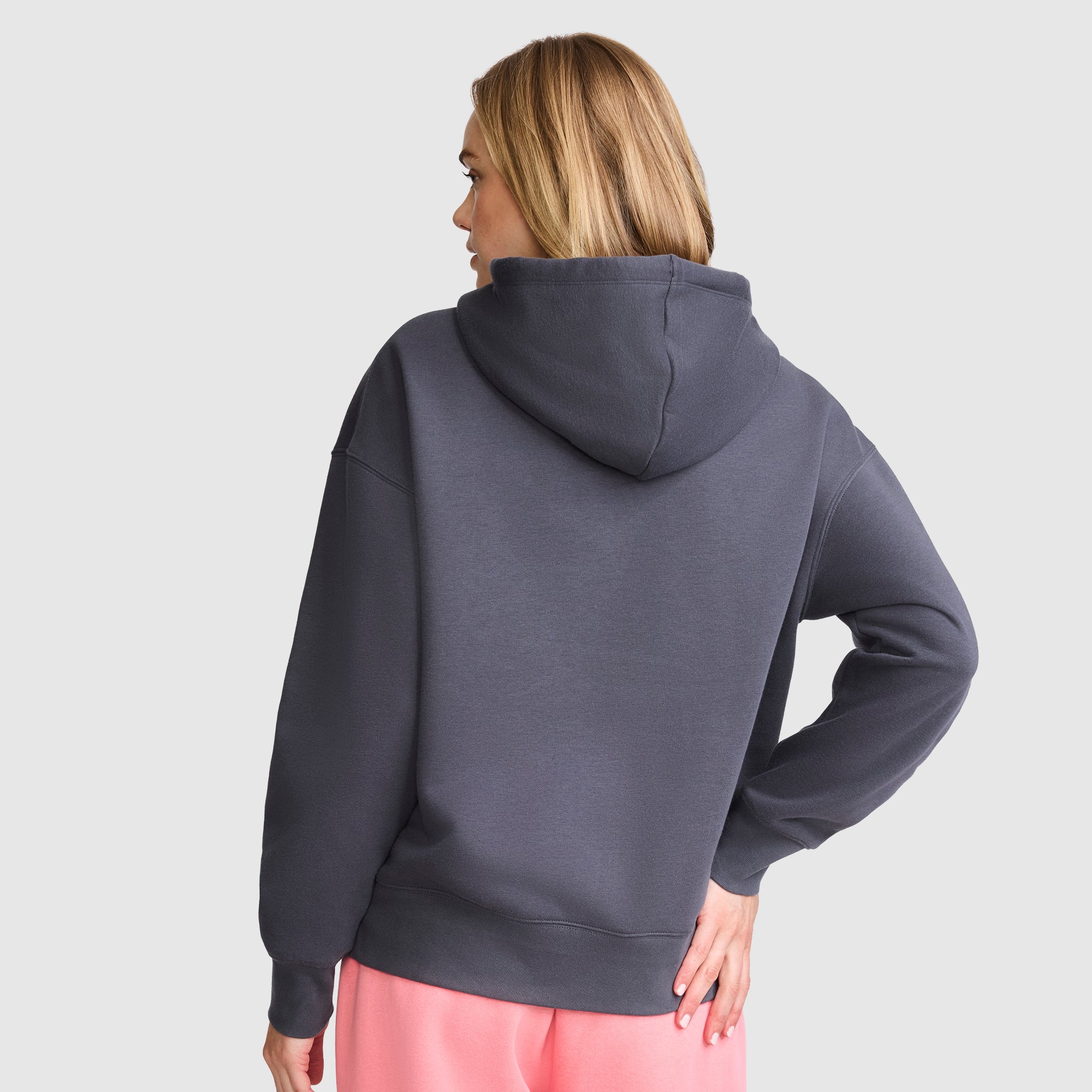 Fleece Hoodie. Satin Applique - Image 3