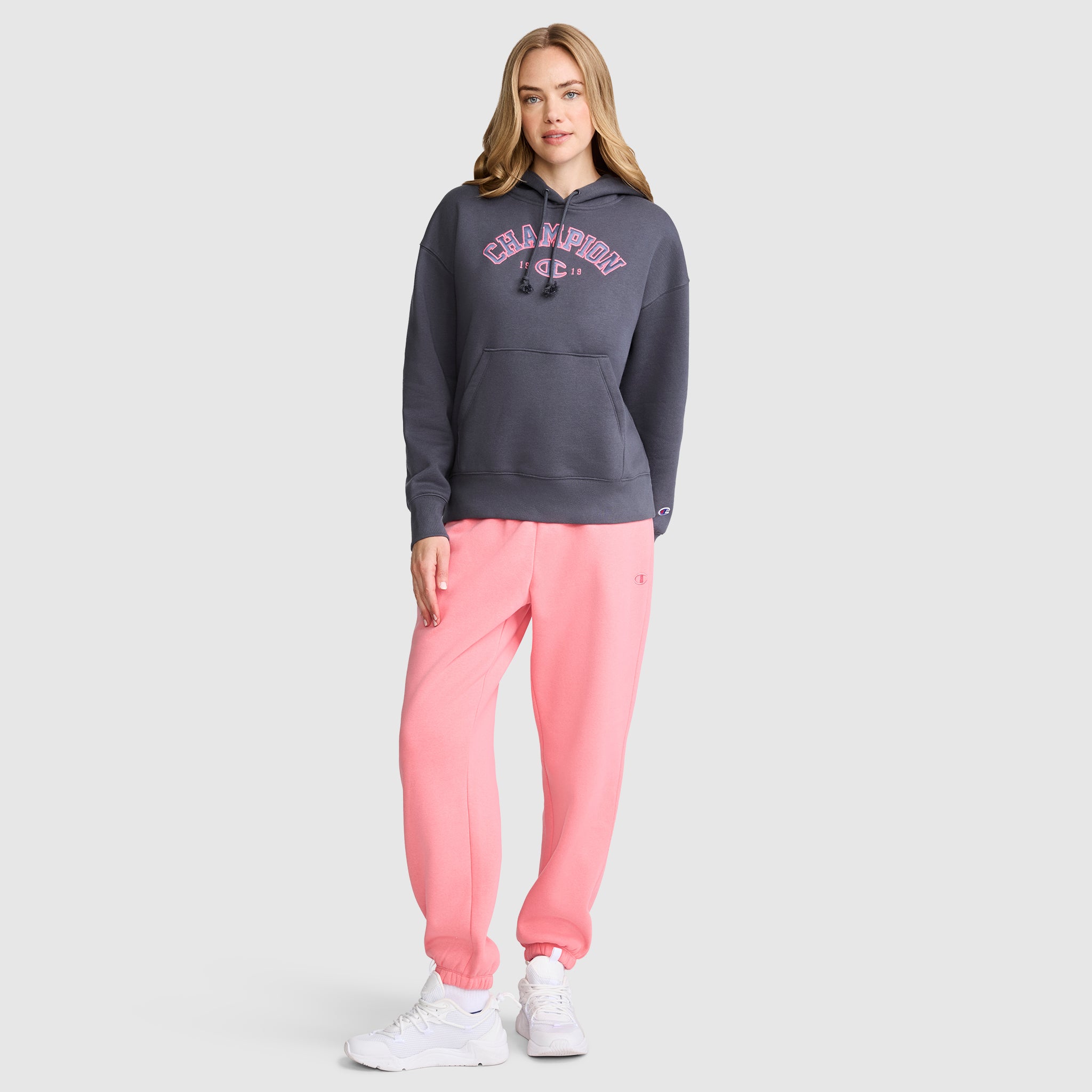 Fleece Hoodie. Satin Applique - Image 7
