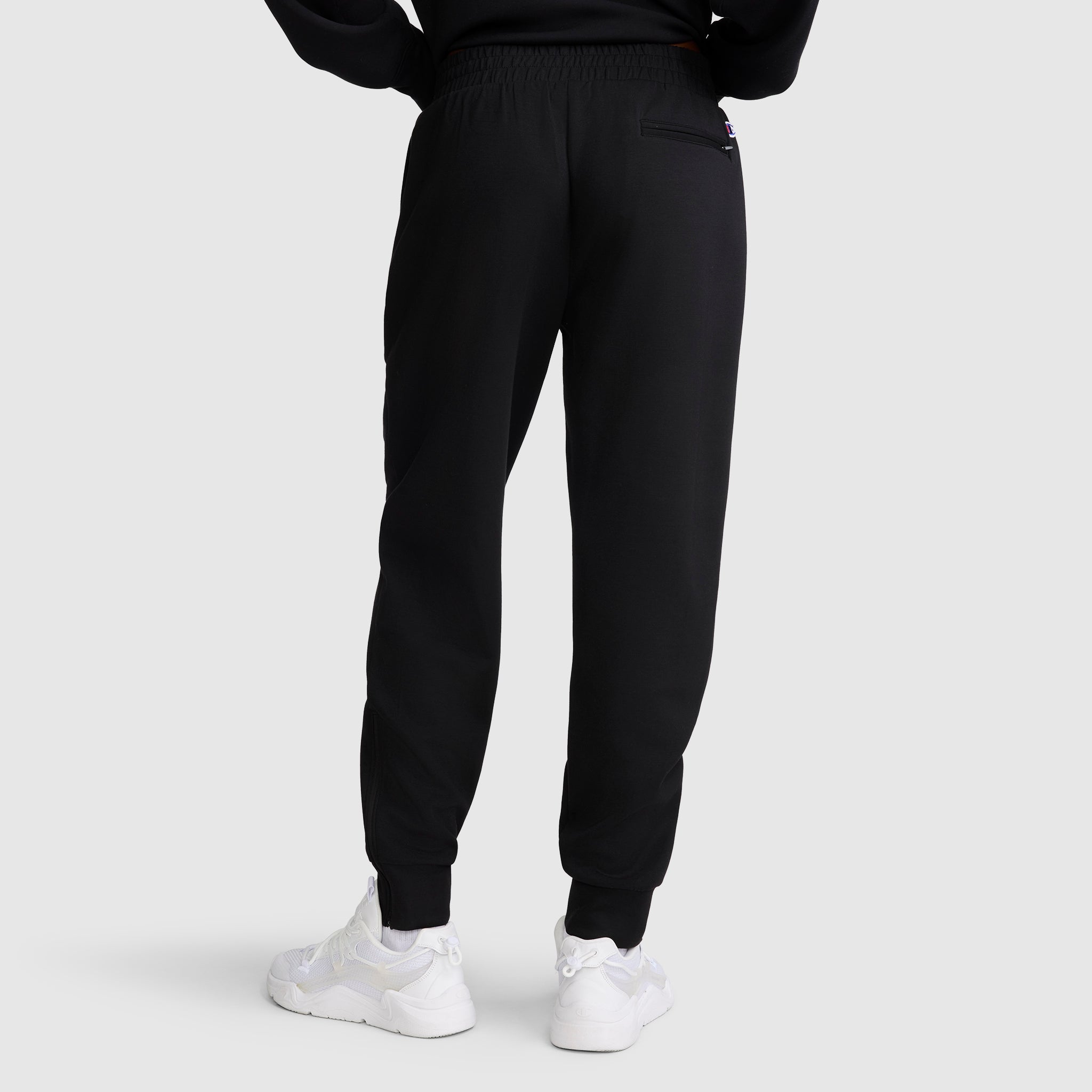 Taper Leg Jogger with Zippers - Image 2