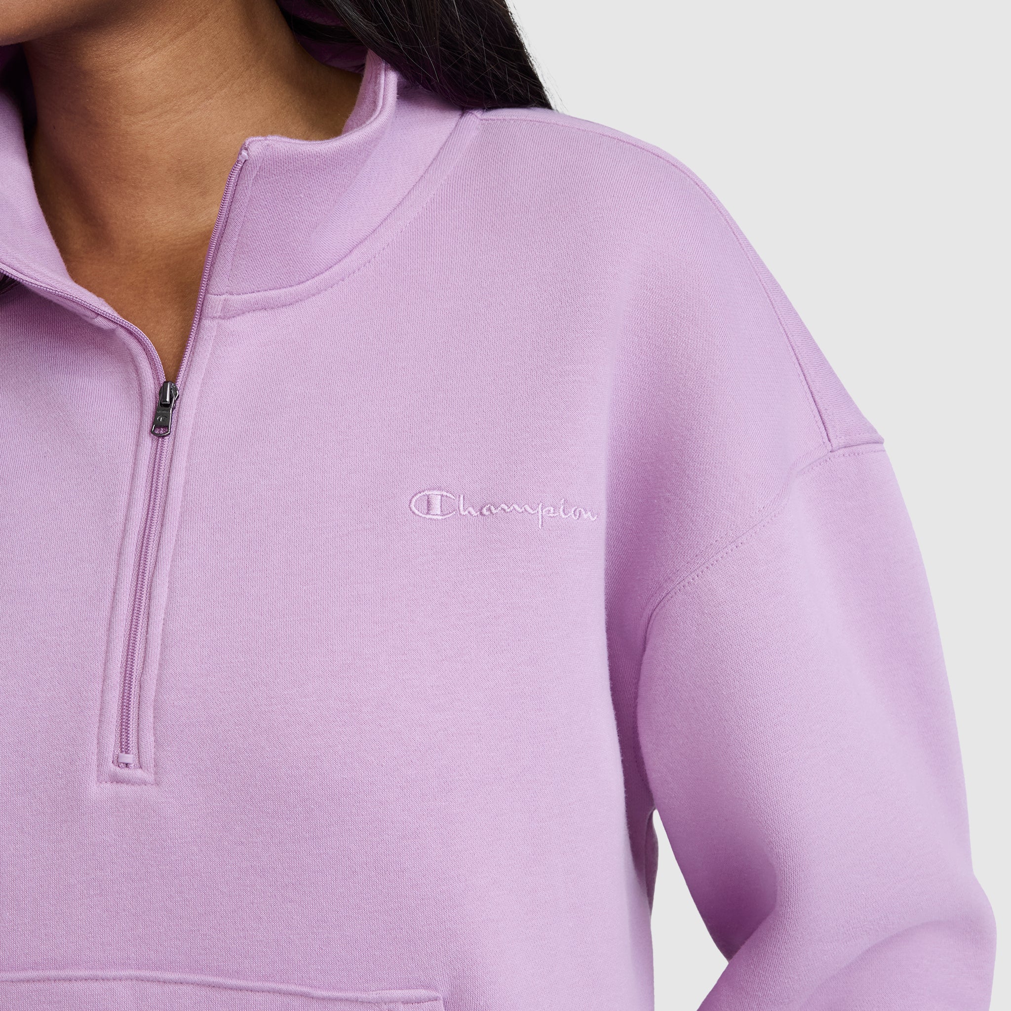 Fleece Mockneck Quarter-Zip - Image 3